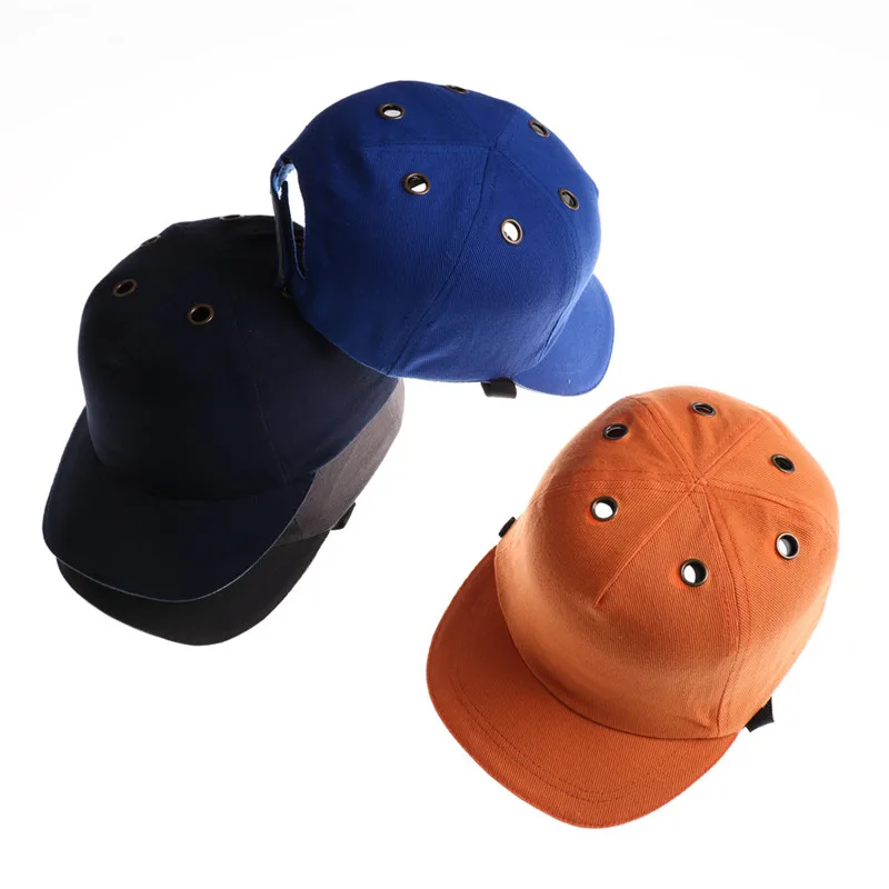 New Work Safety Bump Cap Helmet Baseball Hat Style Protective Safety Hard Hat For Work Site Wear Head Protection