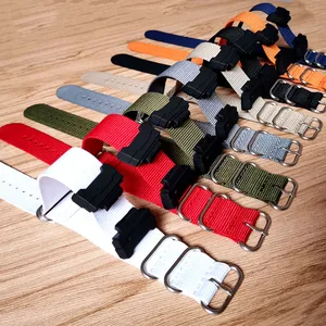 Nylonarmband für Casio G-Shock, Gurtbandarmband, 16 mm Adapter, GA-110, 100, 120, 150, 200, 400, GD-100, 110, 120, DW-5600, GW-6900 6 Hauptverkaufsarmband G Schock DW 5600 - №3