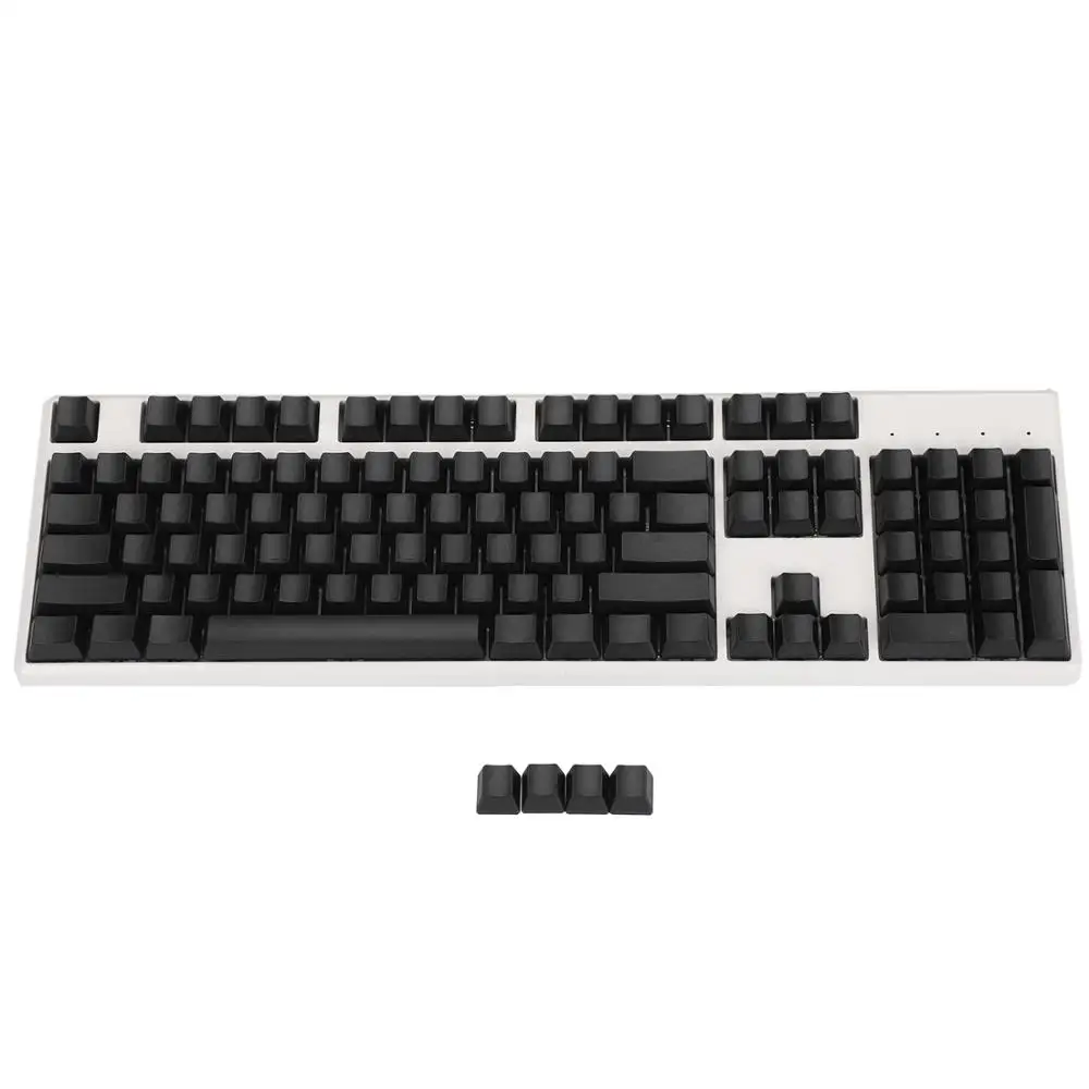Blank 108 104 ANSI ISO OEM Profile Thick PBT Keycaps For Cherry MX Switches 61 87 108 Mechanical Gaming Keyboard GK64x SP64