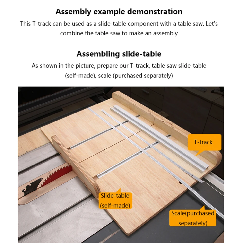 T-track Miter الألومنيوم T-فتحة أدوات النجارة ل الجدول المنشار راوتر سبائك الألومنيوم لتقوم بها بنفسك الفضة 45 نوع 45x12.8 مللي متر تركيبات فتحة