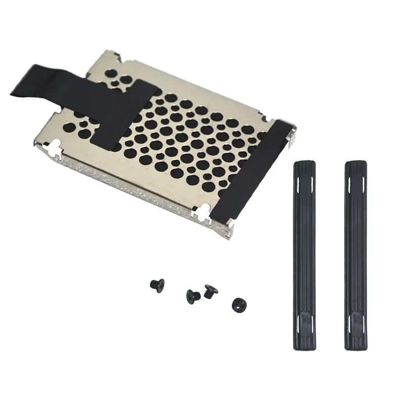 Tornillo de tapa de bandeja de soporte de cubierta de riel de goma HDD Caddy para Lenovo IBM Thinkpad T420 T420i T410 T400