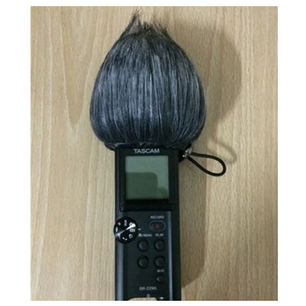 Dead Cat Outdoor Portable Digital Recorders Furry Microphone Mic Windscreen Windproof Muff for Tascam DR22 Reduce Wind Noise