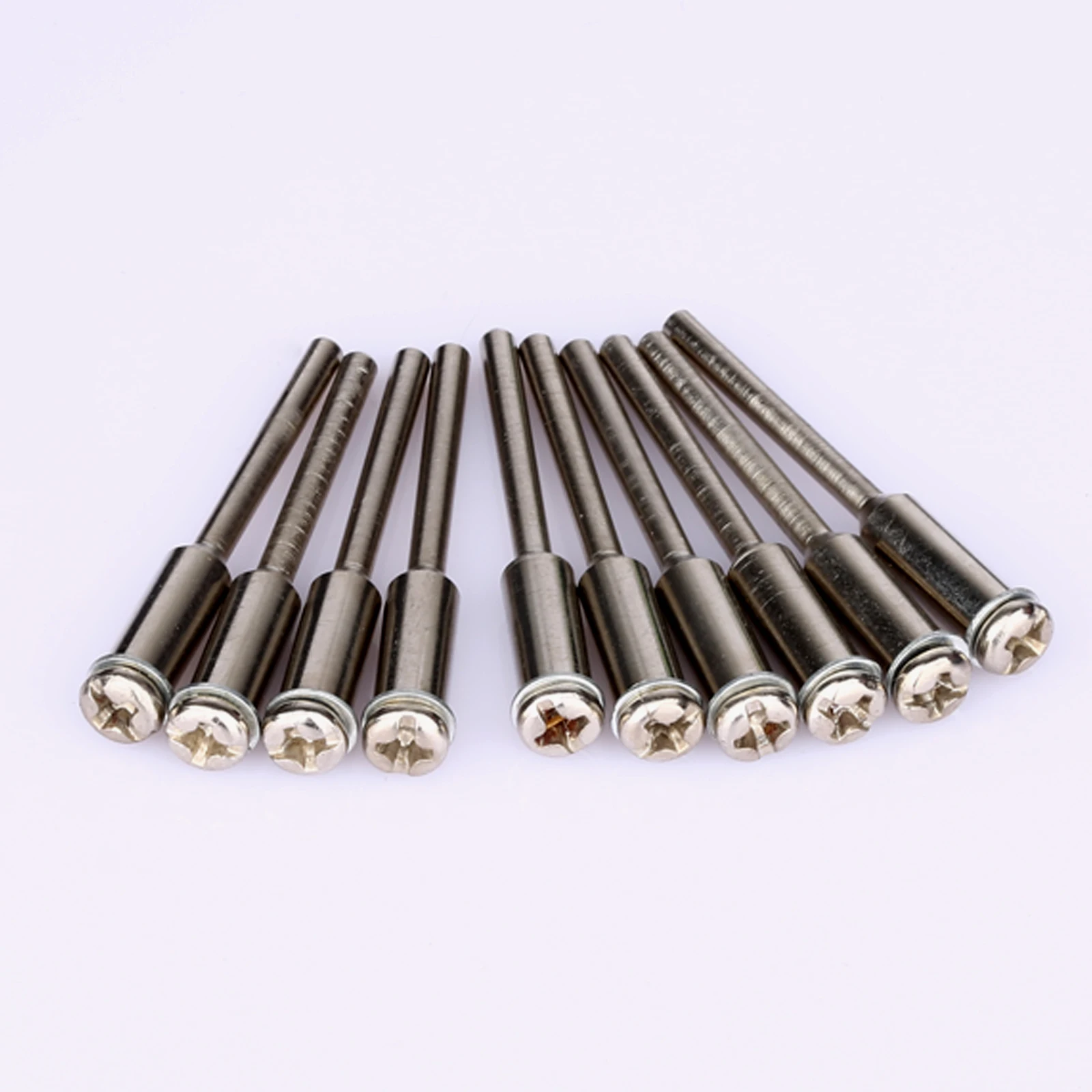 50pcs 2.35mm mandrini per viti da taglio con gambo supporto per disco da taglio con gambo per utensili rotanti compatibili