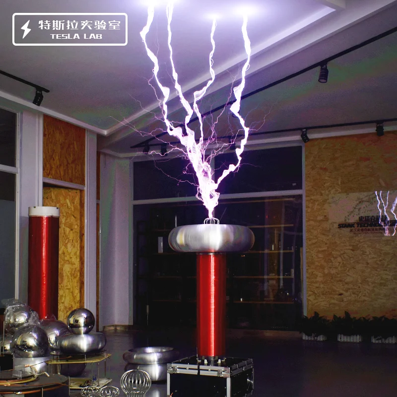 120CM Music Tesla Coil/DRSSTC/Large Lightning Storm/Artificial Lightning