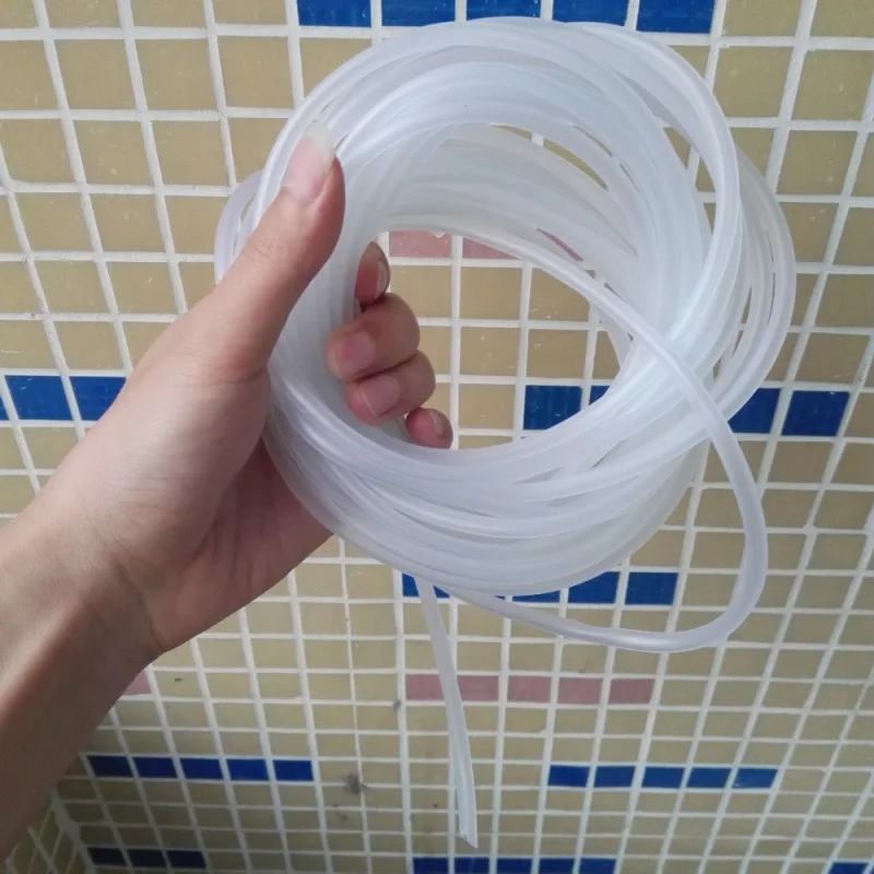 Aquarium 1m/4m/5m Oxygen Pump Hose Air Bubble Stone Aquarium Fish Tank Pond Pump Tube 4*6mm D