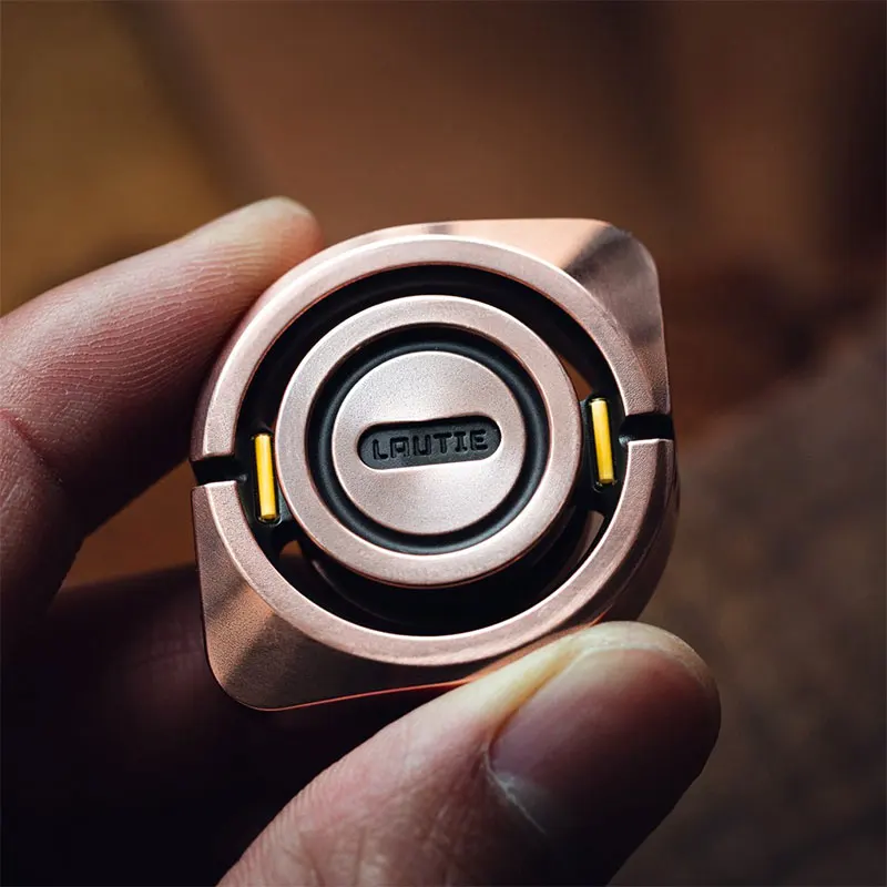 Bionic Pupil Fidget Spinner Stainless Steel Copper Hand Spinner Long Rotation EDC Adult ADHD Anti-Stress Toy Gift Collection