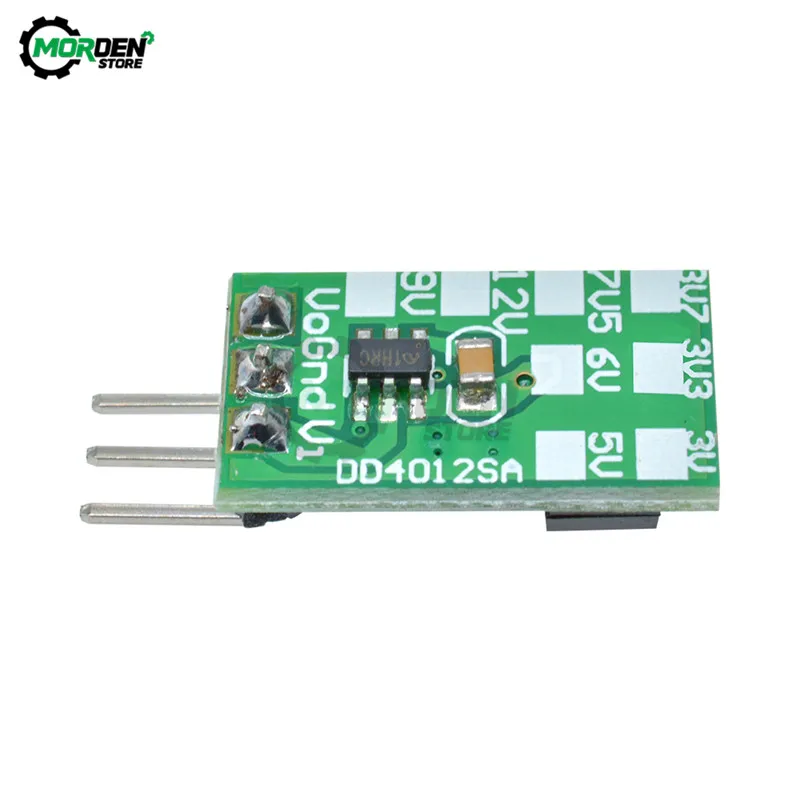 New DD4012SA 1A DC 5V 6V 9V 12V 24V to DC 3.3V 5V 7V 12V DC-DC Step-Down Buck Converter Voltage Regulator Module Board wih Pin