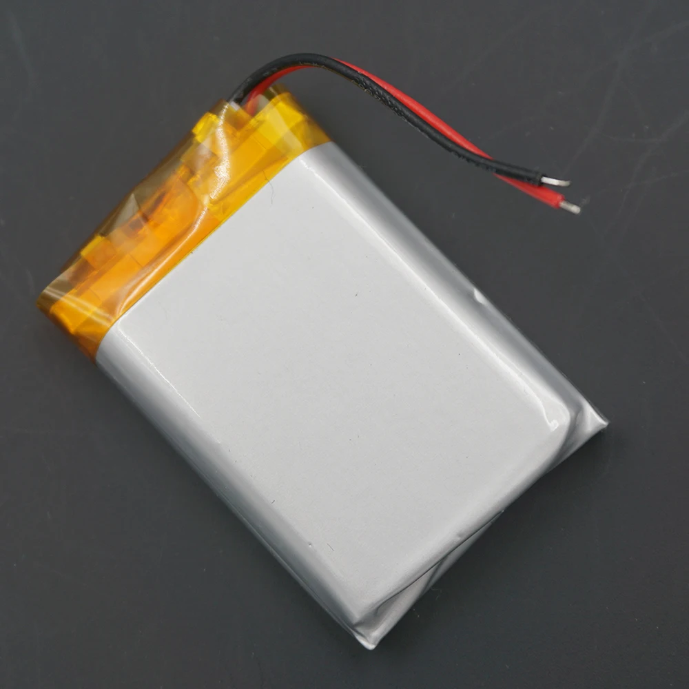 3.7V 2.22Wh 600mAh Rechargeable Li-Polymer Li Lithium Battery 602535 Li-ion For GPS MP4 Speaker Driving Recorder Dashcam