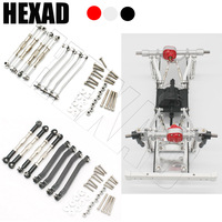 For MN D90 D91 D96 D99 D99S MN90  1/12 RC Car Upgrade Parts Metal Chassis Pull Rods Link Suspension Tie Rod