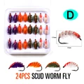 24pcs D