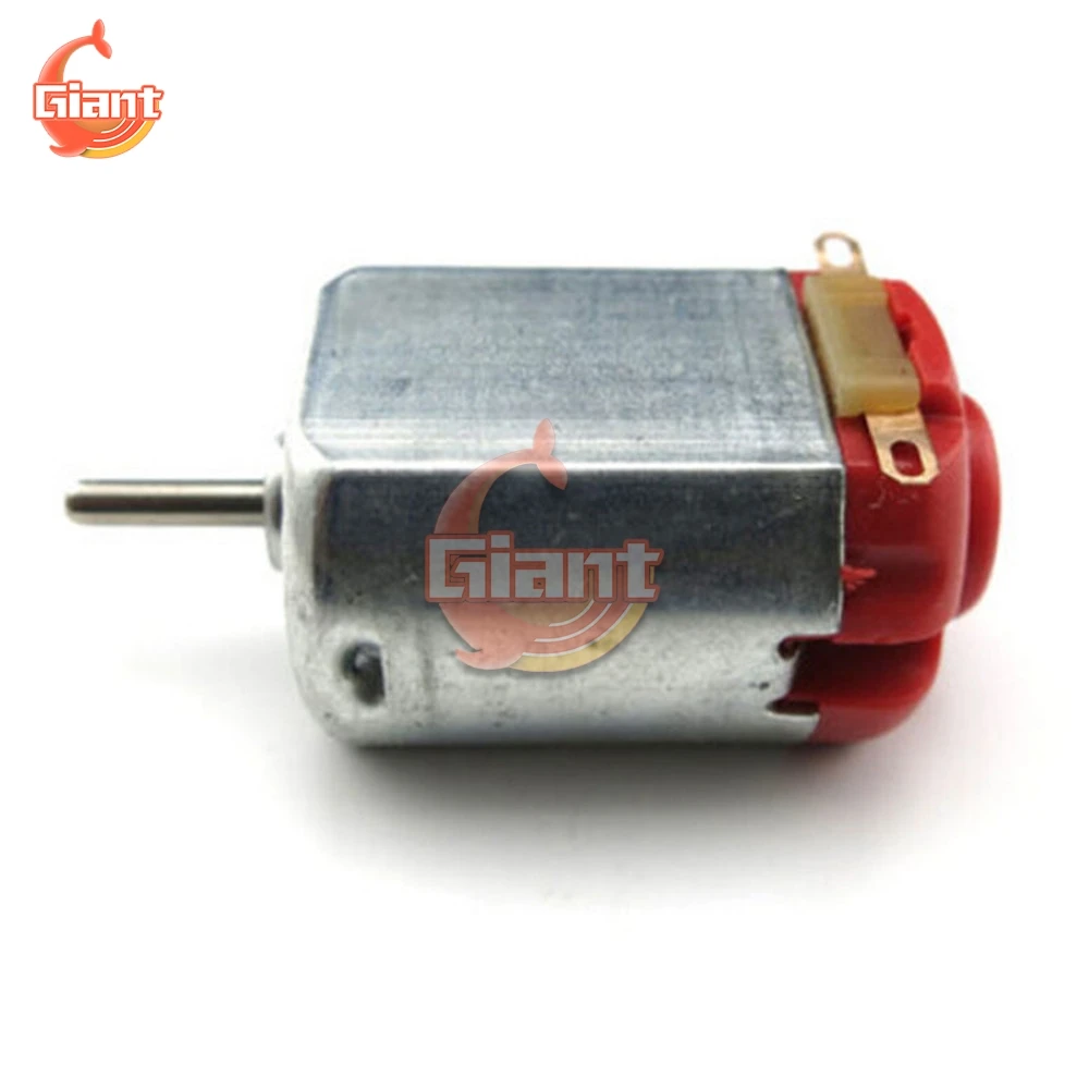 취미 R130 DC 모터 3V 16500RPM 미니 DC 모터 유형 130 마이크로 DC 모터 DIY 완구 취미 스마트 자동차 장난감 RC 카드, 1 피스
