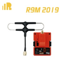 FrSky R9M 2019 with mounted Super 8 Antenna 900MHz Long Range Module