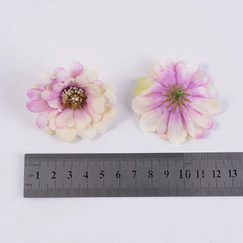 10Pcs Artificial Lotus Silk Flower Heads Home Decor DIY Garland Wedding Party Flower Wall Decoration Scrapbook Wreath Crafts