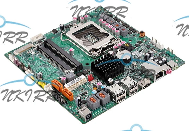 100% Working H61H-G11 V:7.0 15-G77-017000 H61 DDR3 (1333/1066MHz) LGA1155 MotherBoard SYSTEM BOARD Support HDMI Mini-ITX LVDS