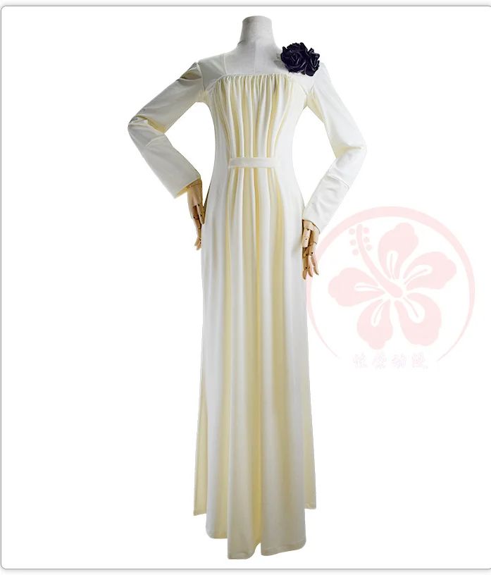 Anime Lady Dimitrescu Costume Cosplay Chatelain Alcina Biohazard Comtesse Cosplay Halloween Party Lady Vampiro Collana parrucche