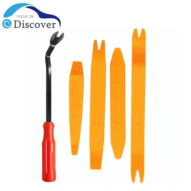 4pcs/10pcs/12pcs Remover Removal Puller Pry Tool Car Door Panel Trim Upholstery Retaining Clip Plier Tool Hand Removal Tool Set