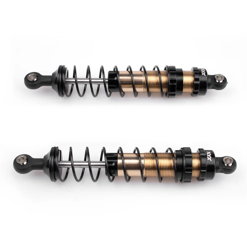 KYX Racing 100mm Metal Shock Absorber Upgrades Parts Accessories for 1/10 RC Crawler Car Axial Wraith SCX10 D90 (2pcs)