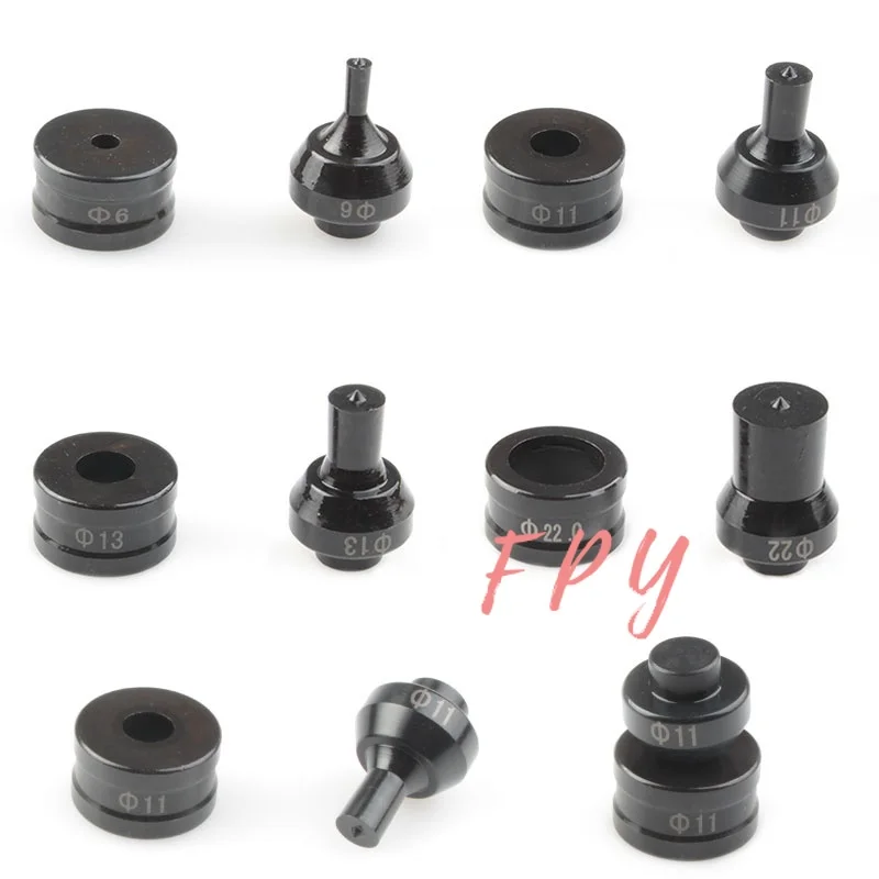 1Piece Hydraulic Punching Round Die for CH-60 Hydraulic Punching Machine Steel Plate/Iron Sheet/Copper Busbar Hole Puncher Die