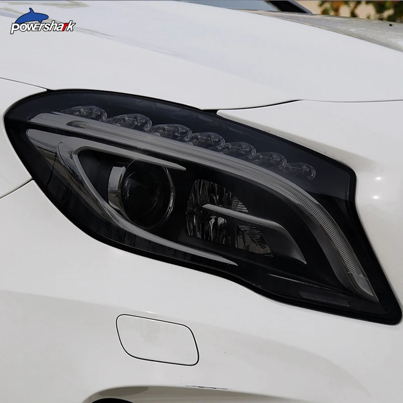 

Car Headlight Tint Black Protective Film Transparent TPU Sticker For Mercedes Benz GLA Class X156 H247 GLA45 AMG Accessories