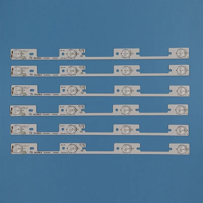 

TV LED Bars For Toshiba 40L5400 40L2400 DL3944(A)F DL4045i Backlight Strips Kit 4 LED Lamps Lens 6 Bands KDL40SS662U KDL39SS662U