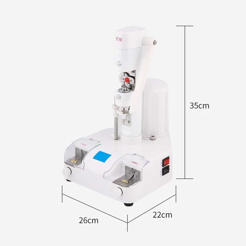 

988C Rimless Glasses Drilling Machine Lens Punching Machine Saw Groove Machine Glasses Processing Equipment 220V