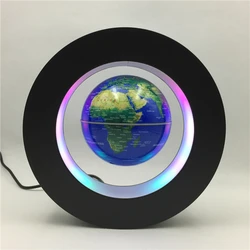 Floating Magnetic Levitation Globe Night Light World Map Ball Antigravity Lamp Novelty Light Office Home Decor Terrestrial Globe