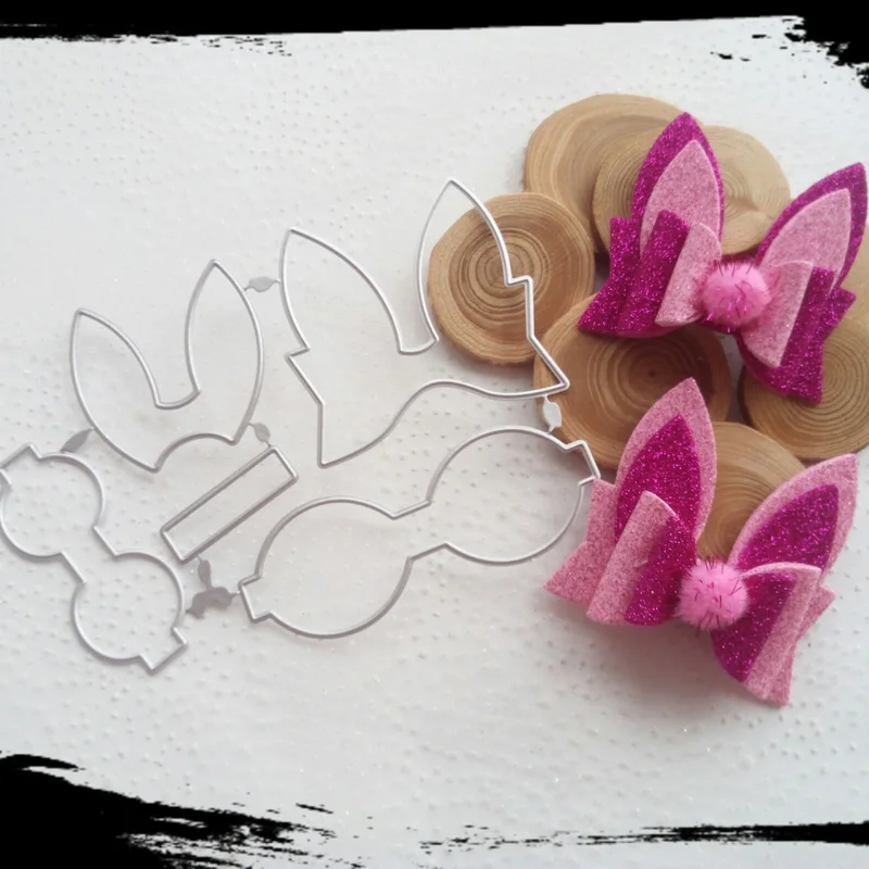 New Bow Flower metal cutting die mould scrapbook decoration embossed photo album decoration card making DIY handicrafts