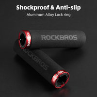 ROCKBROS Ultralight Bicycle Grips MTB Road Bike Handle Sponge Handlebar Soft Grips Anti-slip Shock-absorbing Cycling Accessories