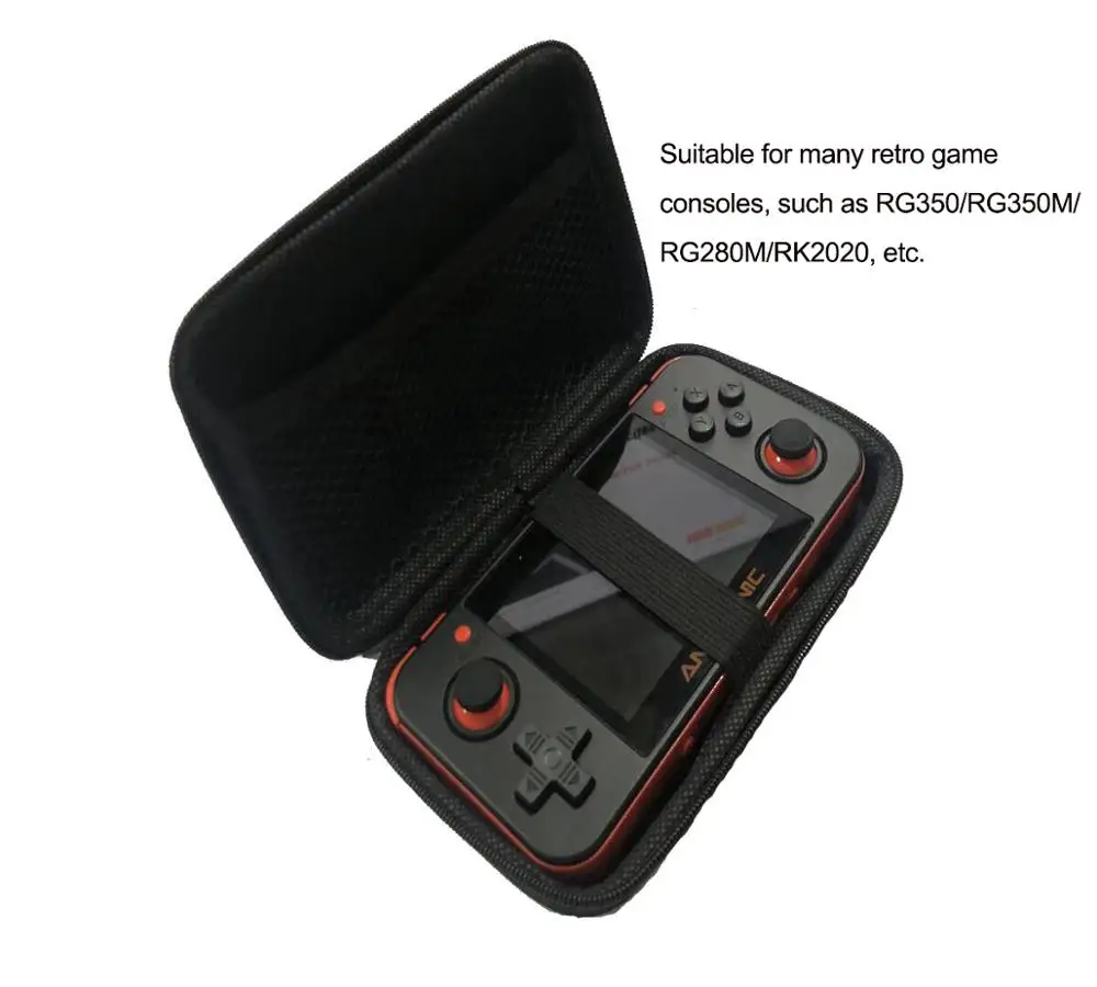 For RG350M RG350 RG280M RK2020 Portable Bag Retro Game Console Portable Protective Bag