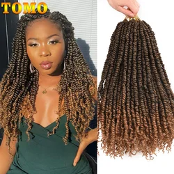 TOMO Synthetic Passion Twist Crochet Braids Long 12/18/24