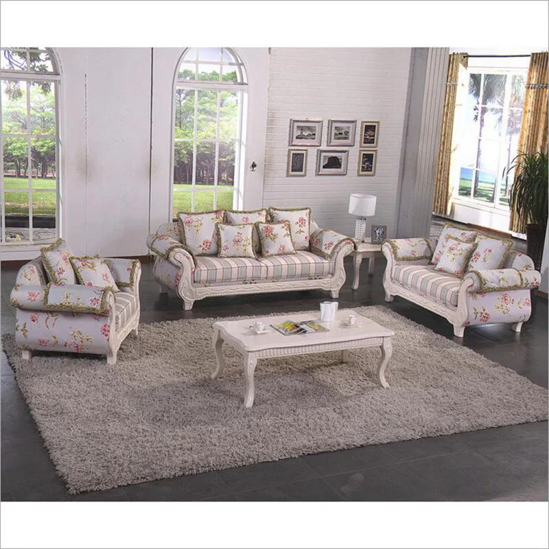 living room furniture modern fabric sofa European sectional sofa set o1049