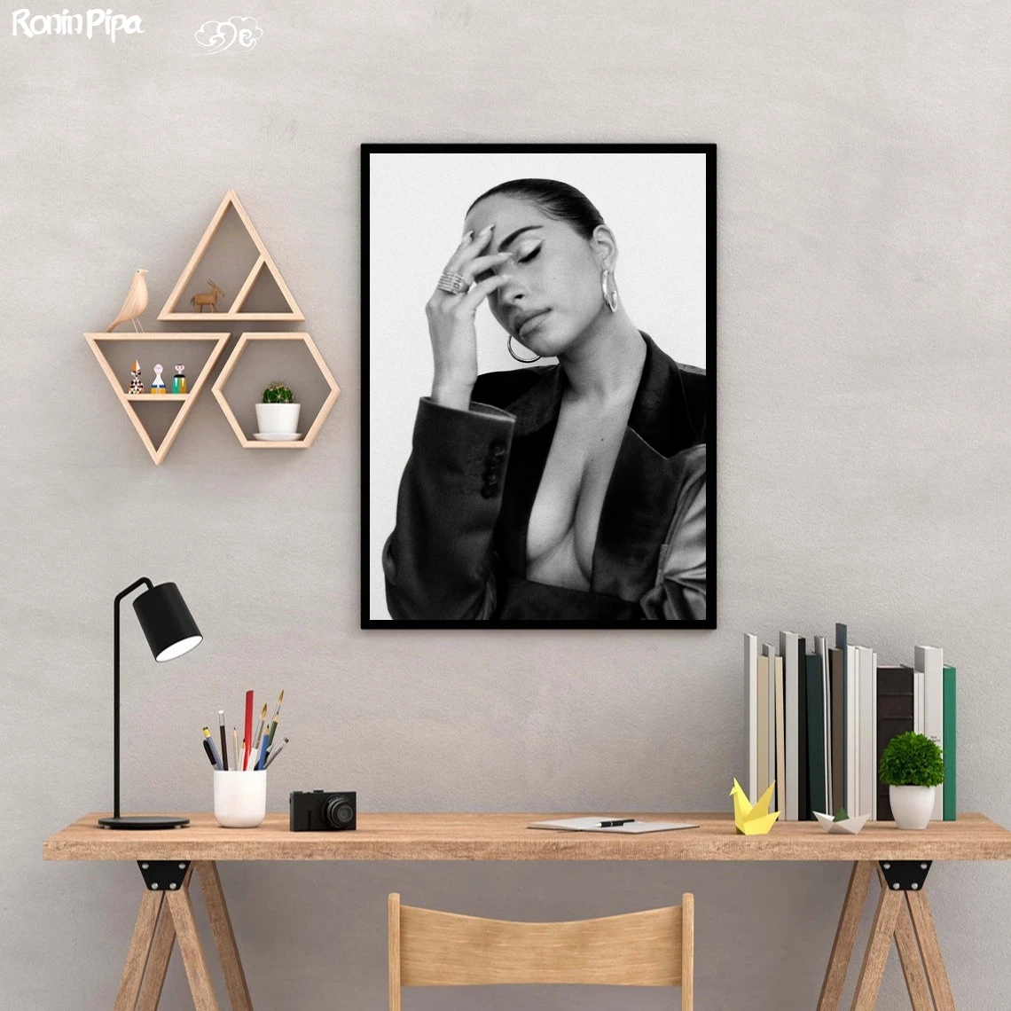 

Snoh Aalegra Music Star Poster Art Print Canvas Painting Wall Pictures Living Room Home Decor (No Frame)