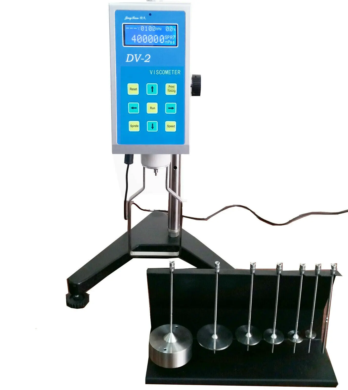 

Digital Viscosity Meter Rotary Viscometer with Measuring Range 40 to 40,000,000mPa·s Rotating Speed 0.1 to 200 RPM