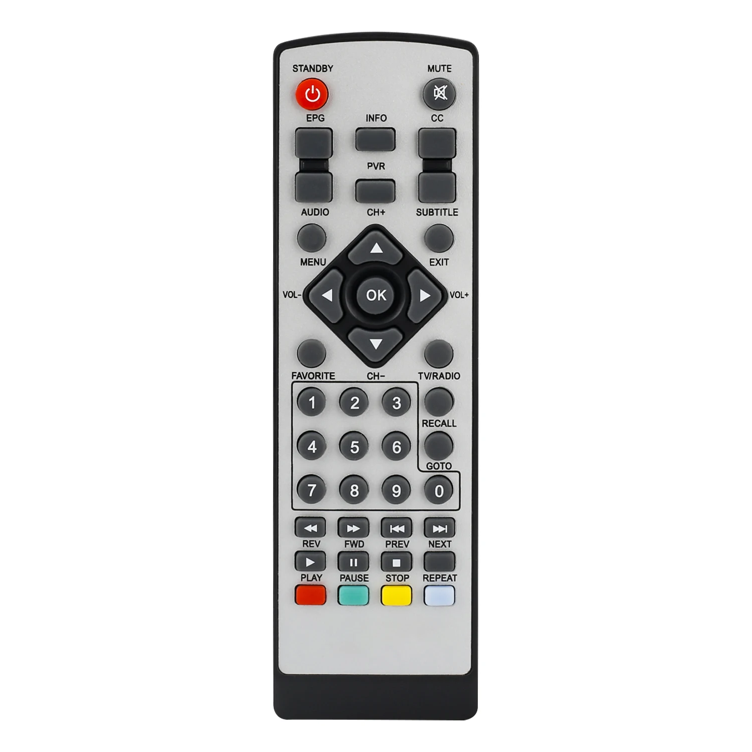 استخدام جهاز التحكم عن بعد الجديد لوحدة التحكم في الصندوق العلوي Prima Iconq RC-3018 Sat