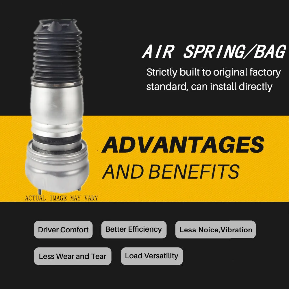 Rear Suspension Air Spring For 2006-2013 Mercedes-Benz R-Class W251 w/AIRMATIC, w/ & w/o ADS, w/ & w/o 4MATIC, Incl. AMG R350