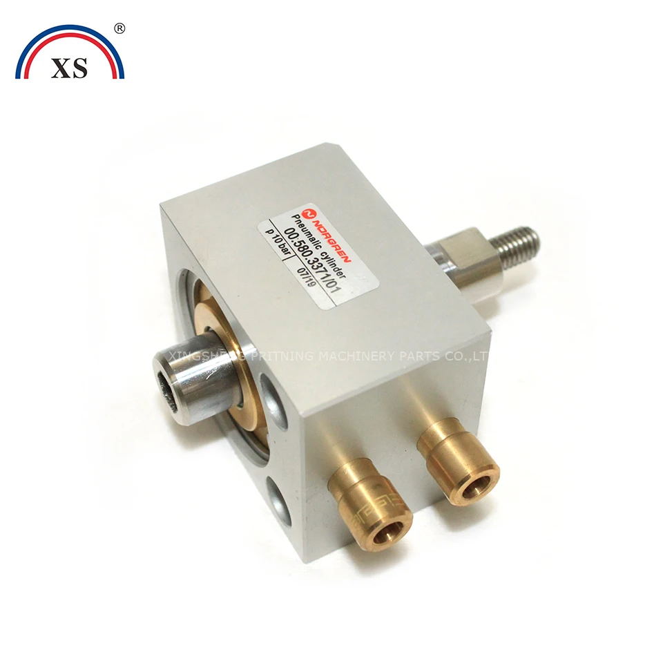 

1 PIECE FREE SHIPPING 00.580.3371/01 XL105 PNEUMATIC CYLINDER HIGH QUALITY PRINTING MACHINE PARTS XL105 CX102 CD102 SM102