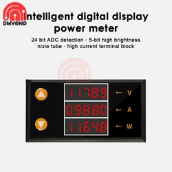 Fai da te DC200V 10A voltmetro digitale amperometro wattmetro Amp Volt tensione corrente misuratore di potenza misuratore Tester pannello Display LCD digitale