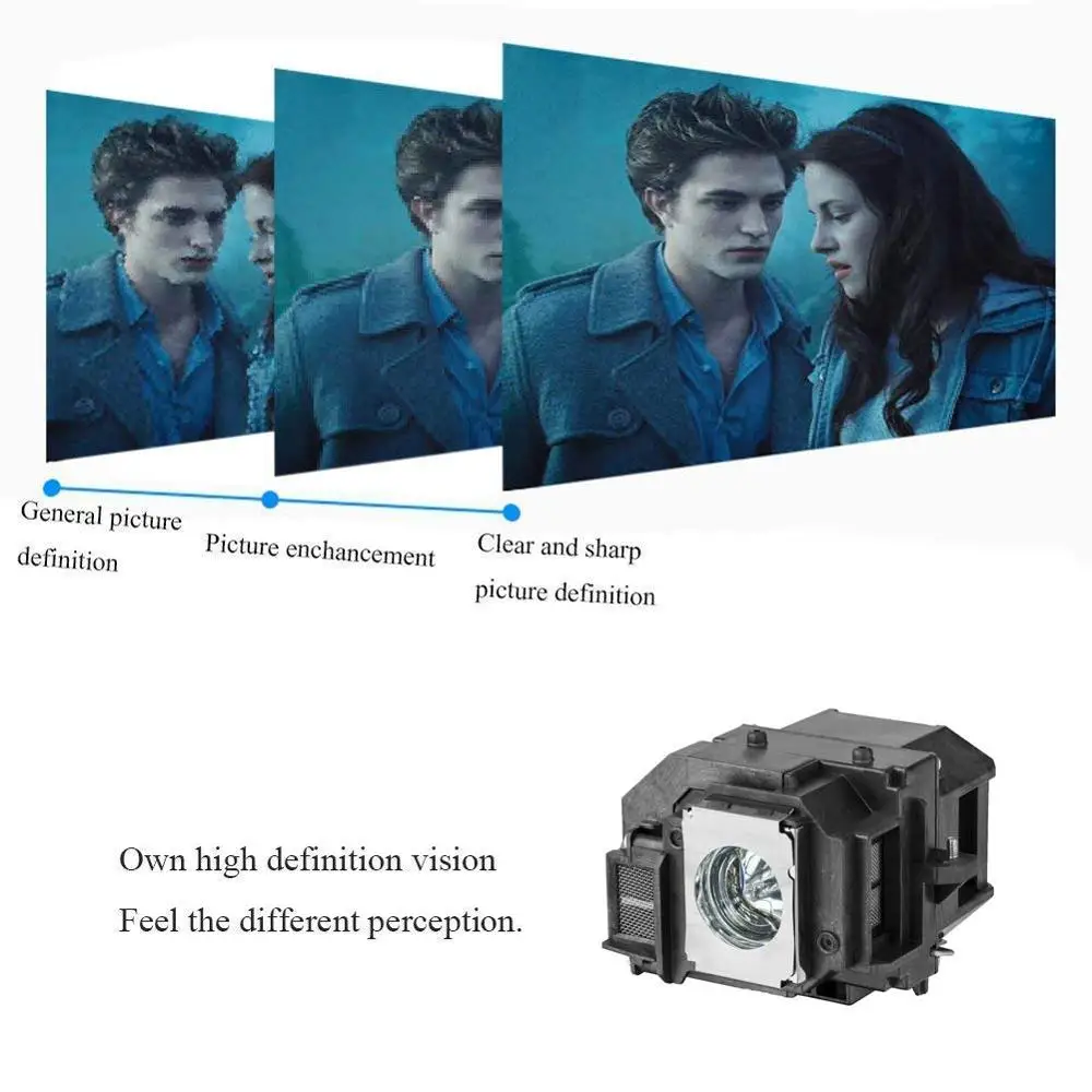 Projector parts for ELPLP67 V13H010L67 EB-X02 EB-S02 EB-W02 EB-W12 EB-X12 EB-S12 S12 EB-X11 EB-X14 With Housing лампа проектора