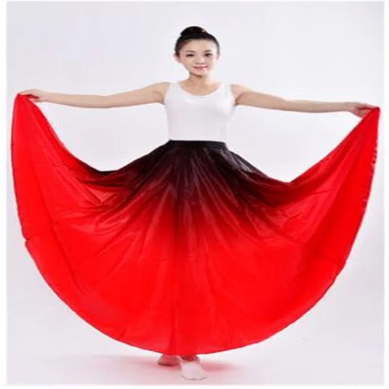 Jupe de danse flamenco pour femme, costume de phtalperformance espagnole pour femme, résistant à 360