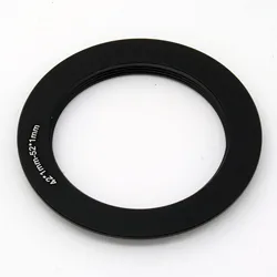 Adaptador de lente modificado de brida de M42-M52, tornillo de rosca macho M42x1 hembra a 52mm x1
