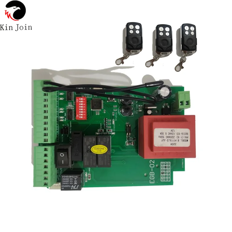 KinJoin Sliding Gate Opener Motor Control Unit PCB Controller Circuit Board Electronic Card For KMP Series