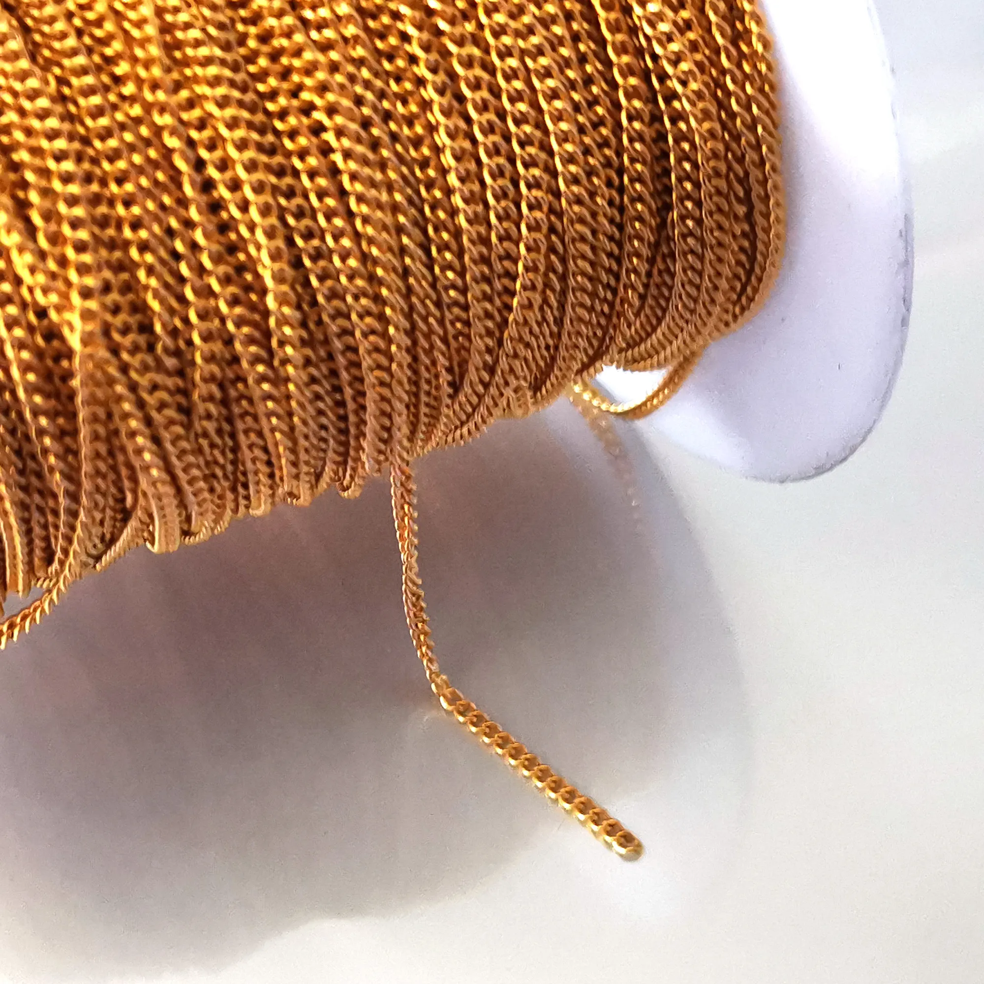 10meter/ lot  Thin 2MM  Stainless Steel Cowboy link Chain Link DIY Jewelry Finding Chain Jewelry Marking Supplies DIY