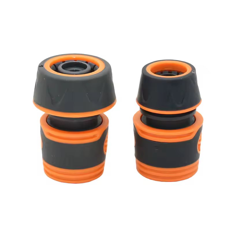 Garden Hose 1/2 3/4 Inch Quick Connector Waterstop Connectors 16mm 20mm Hose Car Wash Water Gun Adapter 1Pcs Похожие на AliExpress