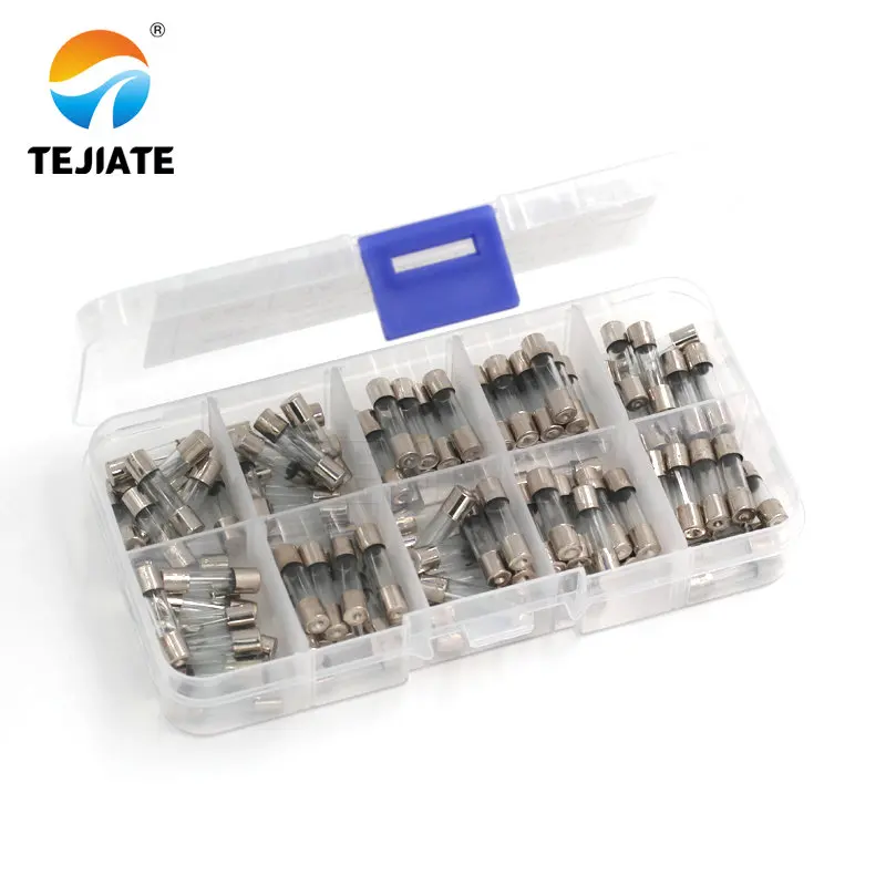 1PCS TEJIATE Storage Box IC Electronic Parts Transparent 8 10 Lattice Arrange Boxes