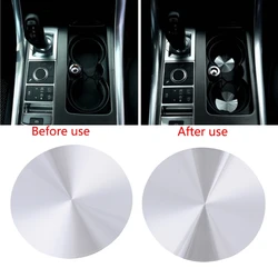 2025 New 2 Pcs Cup Holder Cover Mat Trim For Range Rover Sport Discovery Universal