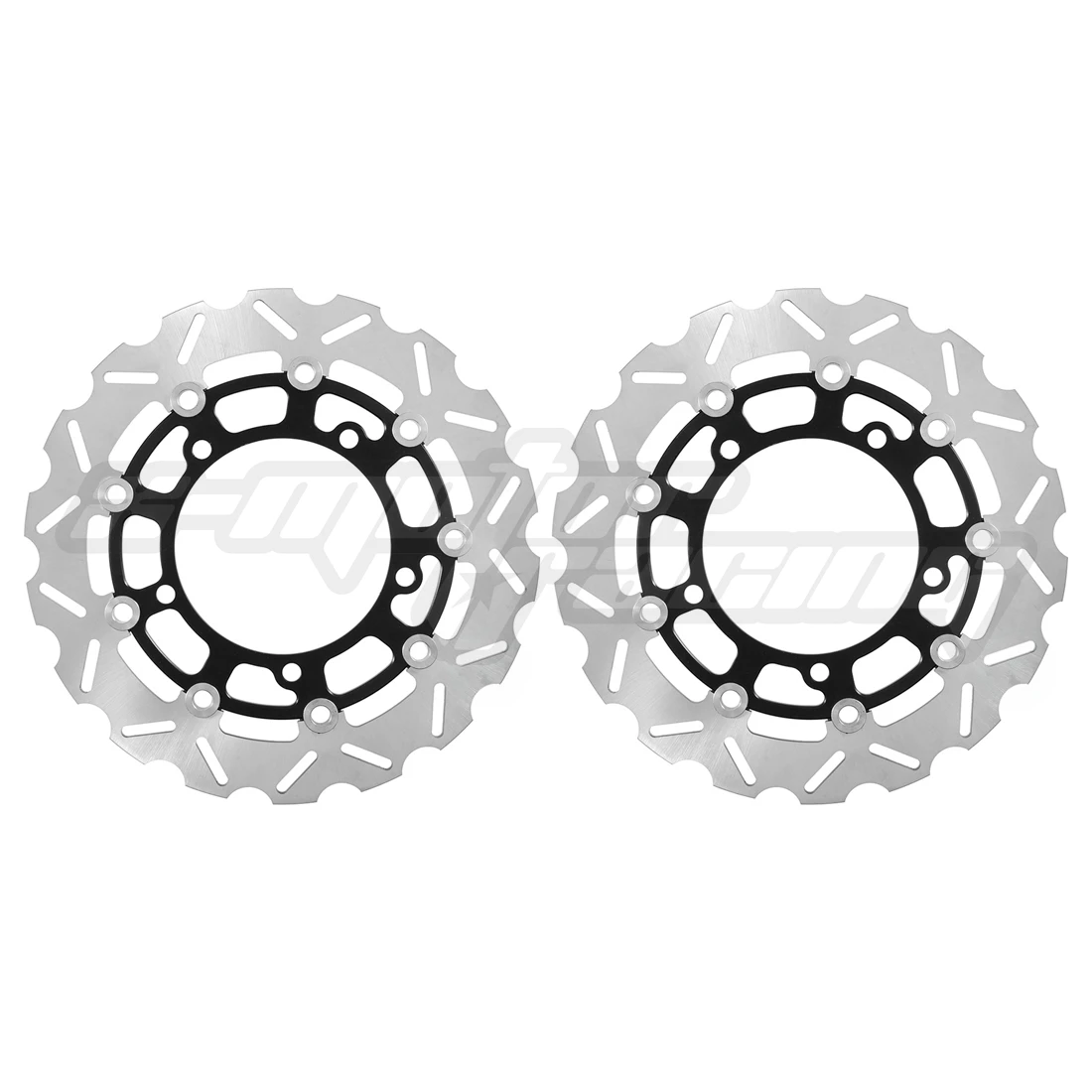 Motorcycle Front Floating Brake Discs Rotors For SUZUKI SFV650 GLADIUS ABS 2009-2014 SV650 2007-2015 SV650S ABS 2007-2009