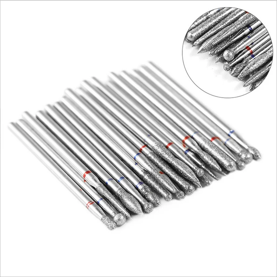 30 Stück/Set Hartmetall-Fräser für Maniküre, zum Entfernen von Gel-Lack, Nagelbohrer-Sets – Detail 7