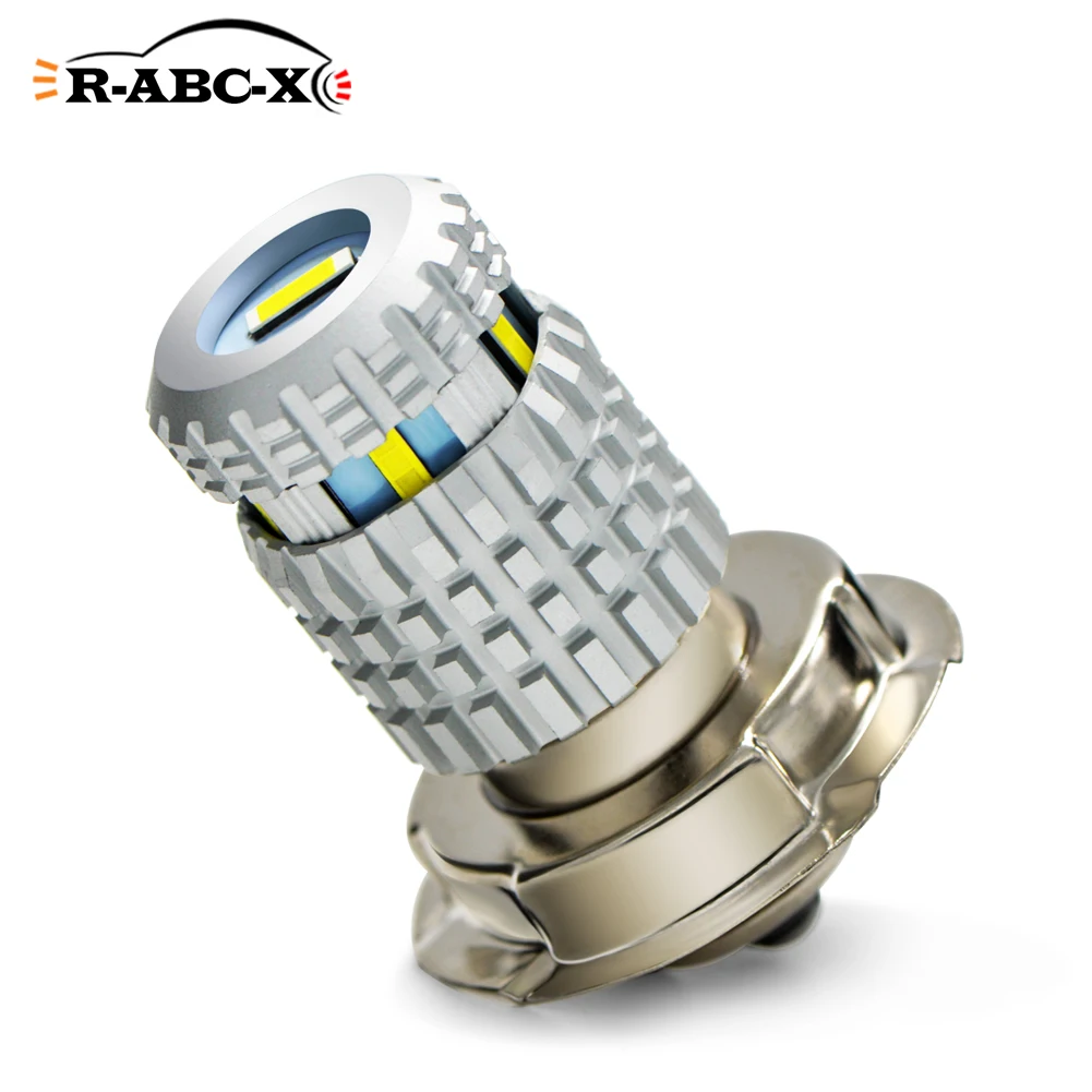 RUIANDSION 1Pcs P26S 1860SMD 1200Lm Motorcycle LED Head Light Scooter Moped Replacement Bulb Fog Lamp 10-30V 12V 24V 6000K White