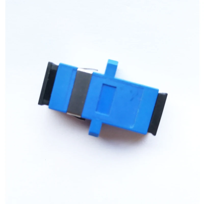 

100/200/500PCS SC/APC Optical Fiber Coupler SC Single-mode Fiber Optic Adapter SC Fiber Flange SC Connector