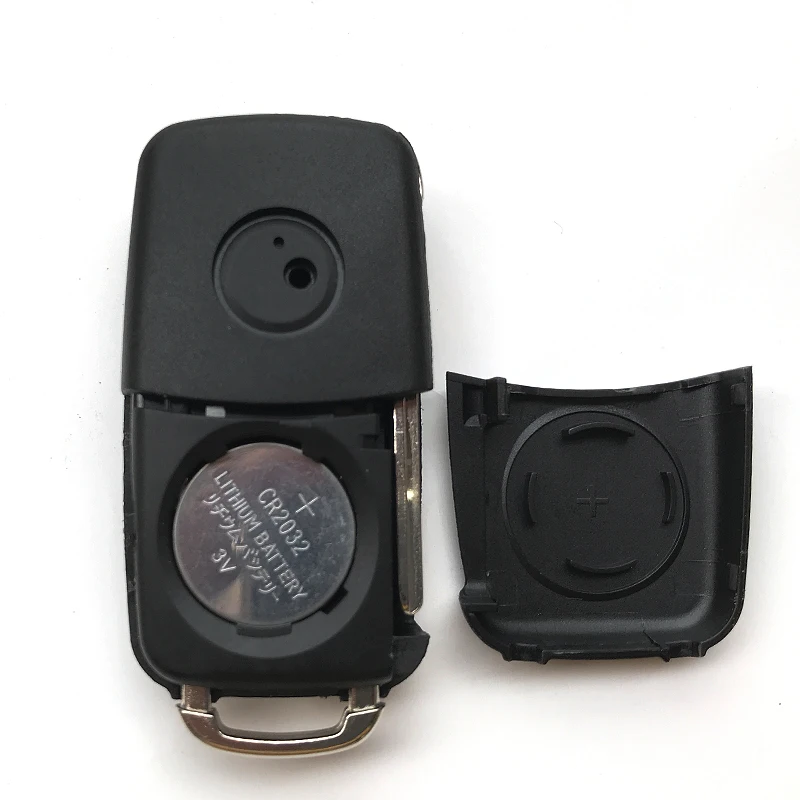 3 buttons 434Mhz Remote Key For Volkswagen VW Beetle Golf Eos Polo Sharan 2011 2012 2013 Flip Folding key ID48 Chip 5K0837202AD